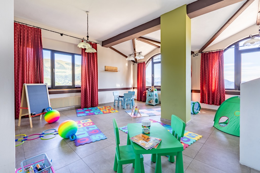 Spazio giochi e attività per famiglie all’Hotel Polsa di Brentonico in Trentino